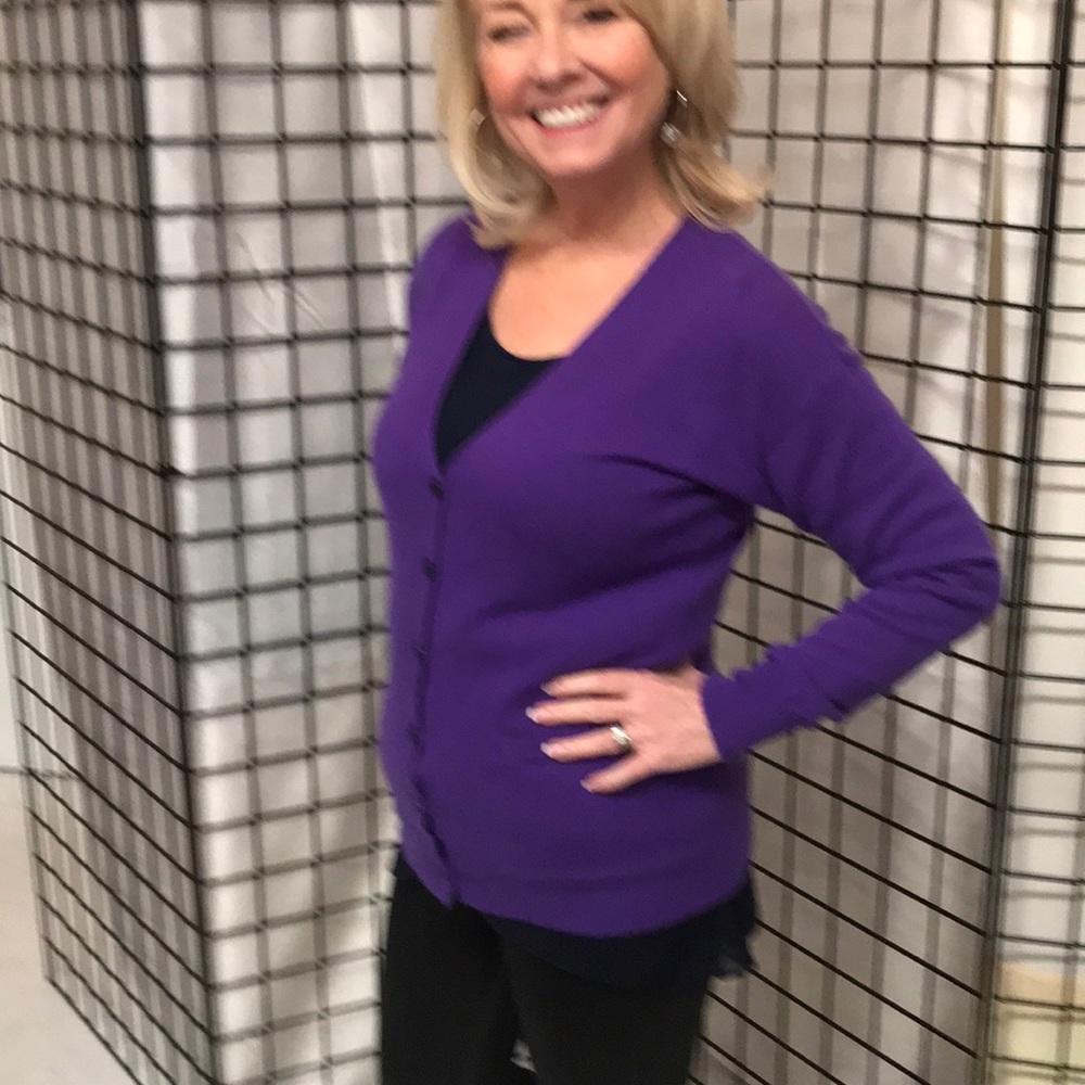 RLauren Cashmere Cardigan